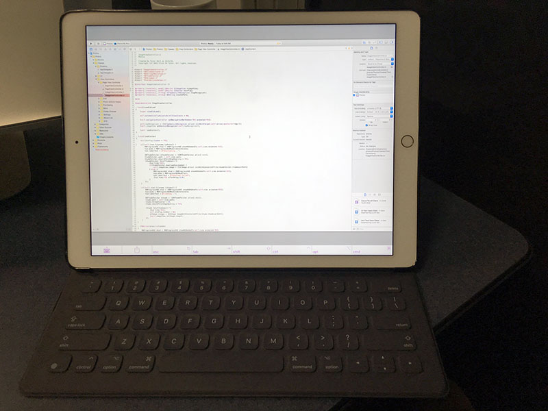 Coding on My iPad Pro